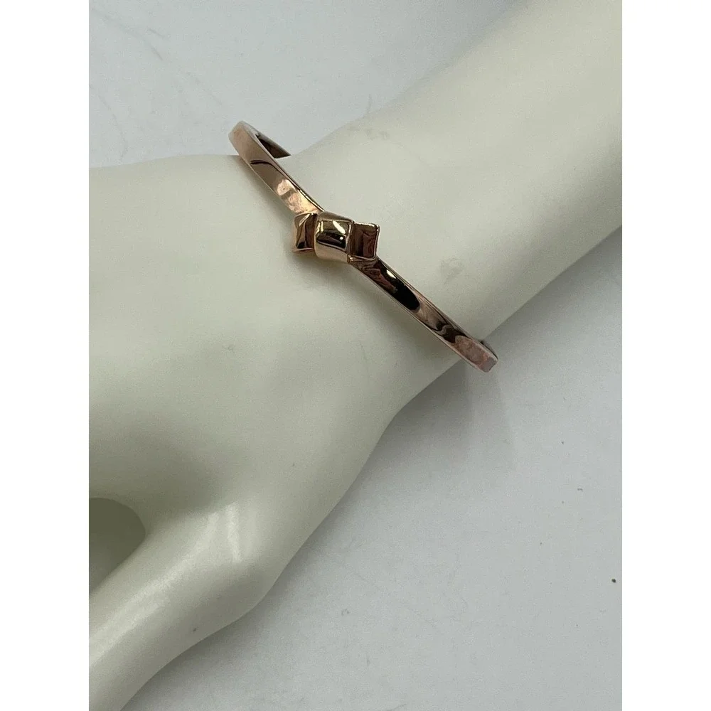 Kate spade rose‎ gold sailor knot bangle - Picture 3 of 12